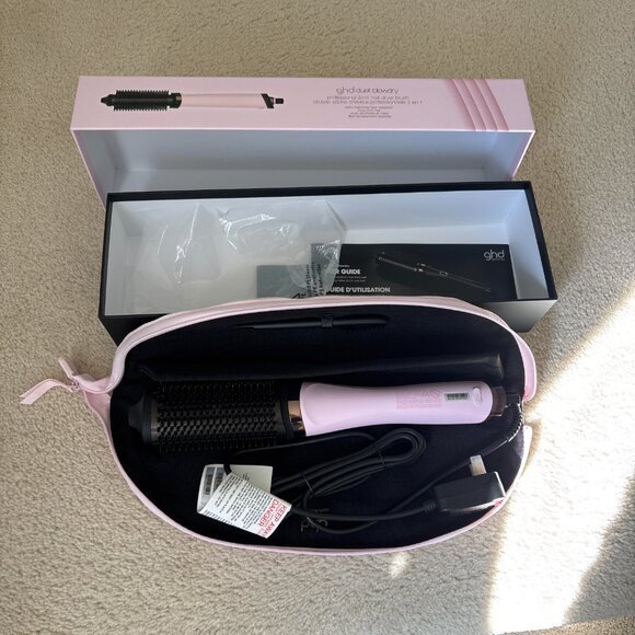 Duet Blowdry 2-in-1 Hair Dryer Brush in Pink Sorbet - Picture 7 of 7
